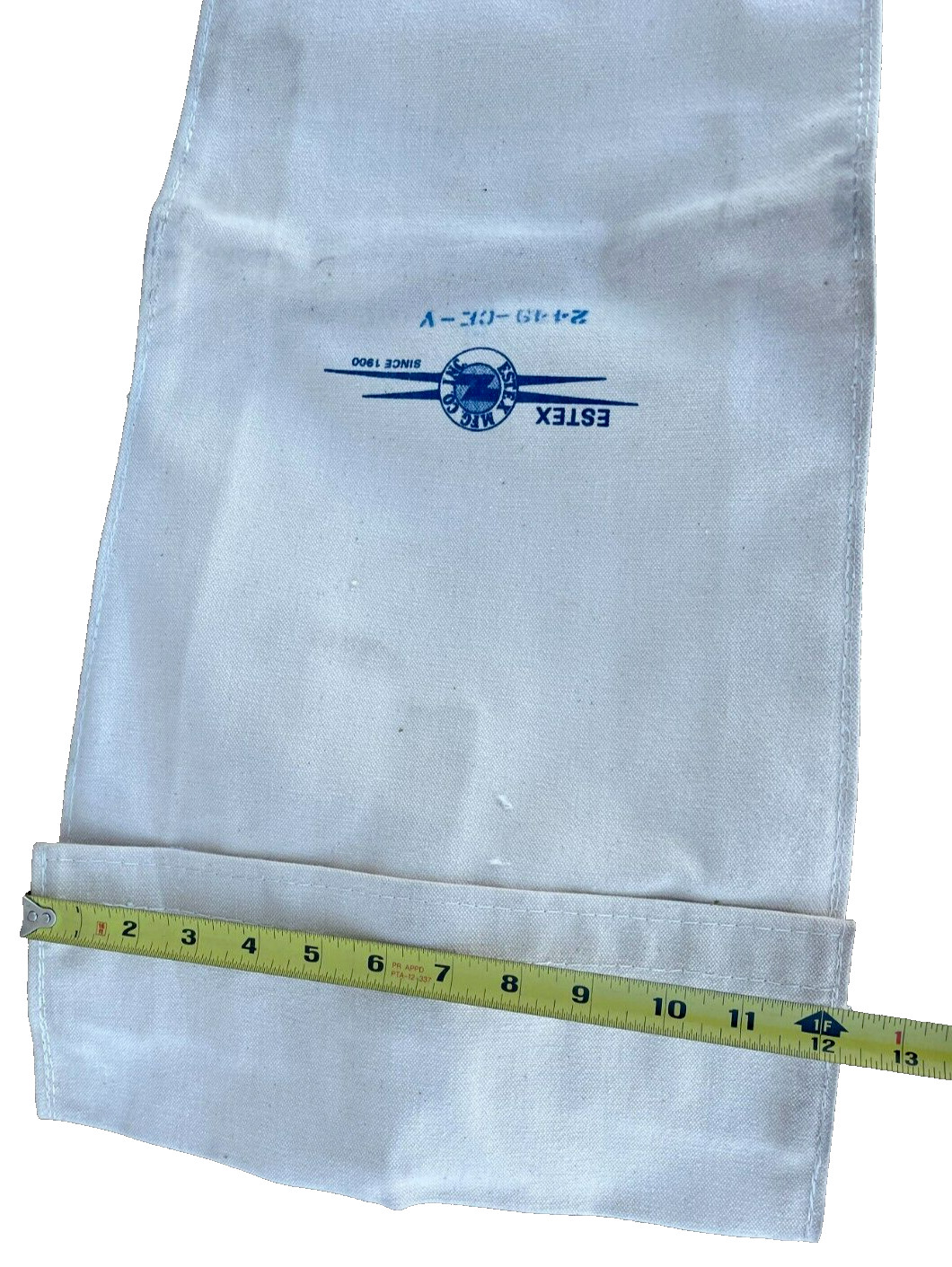Estex Canvas Sleeve Bag with Snap Closure