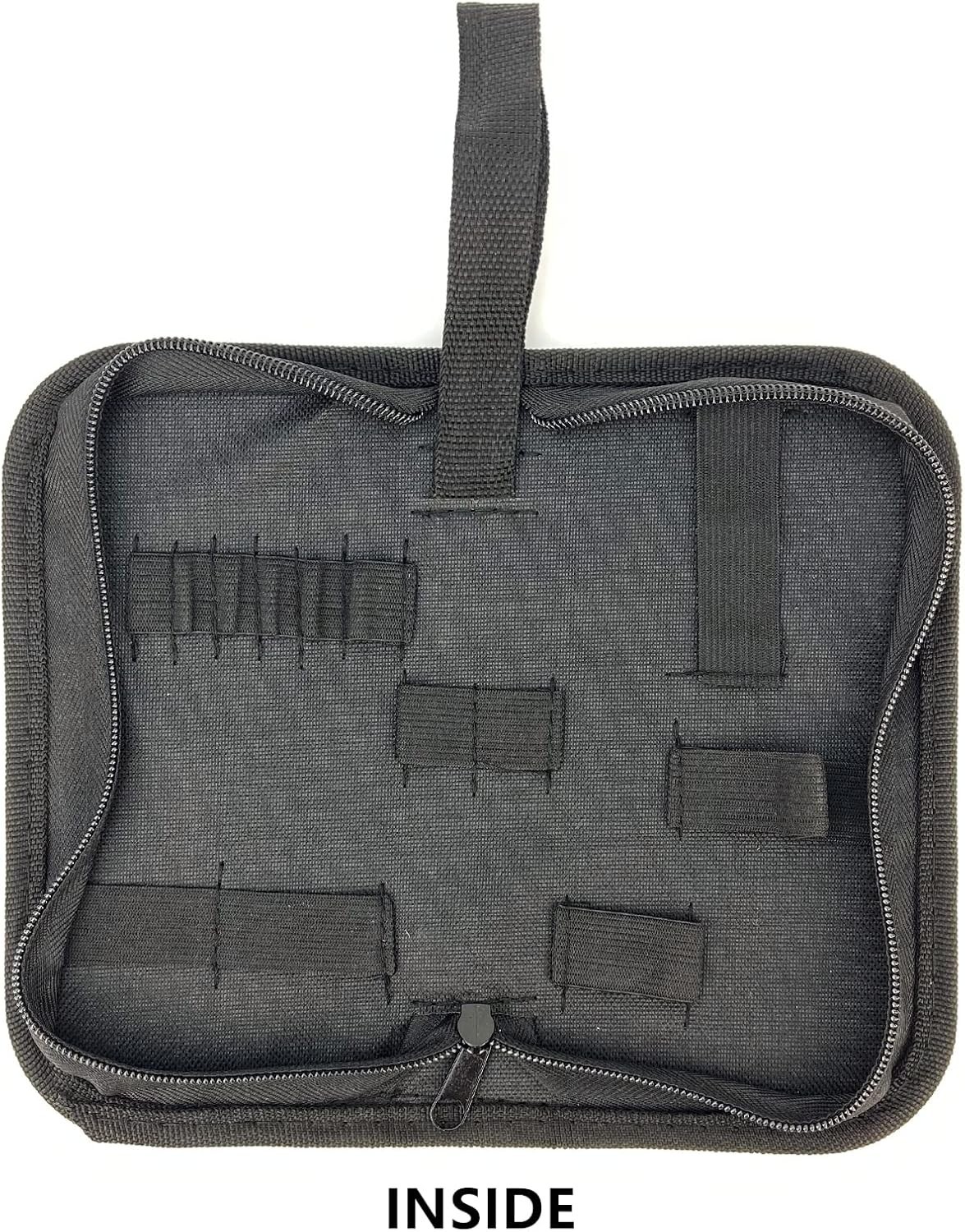 Durable 2-Pack Utility Tool Bags with Storing Belt for Crafting & Home Projects