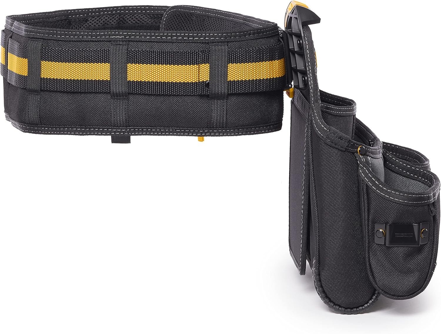 ToughBuilt ClipTech Series – 3-Piece Pro Framer Tool Belt Set 2 Pouches