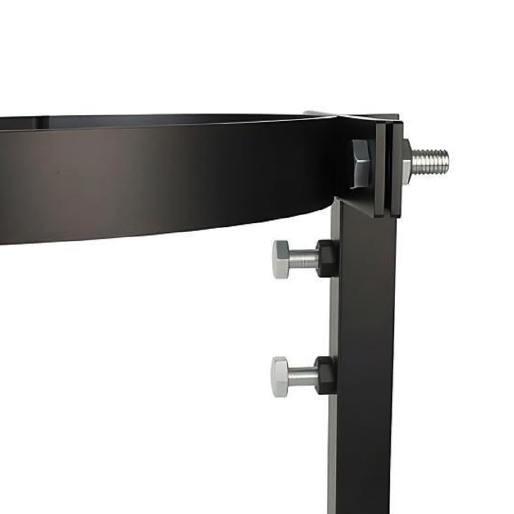 5 Gallon Bucket Holder 11.4 Inch Diameter, Adjustable Heavy-Duty Steel Storag…