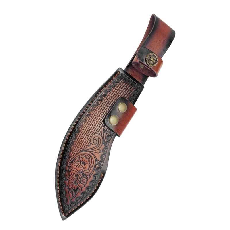 Leathers Cutter Pouches Handmade Straight Cutter Hanging Rings Case Bag