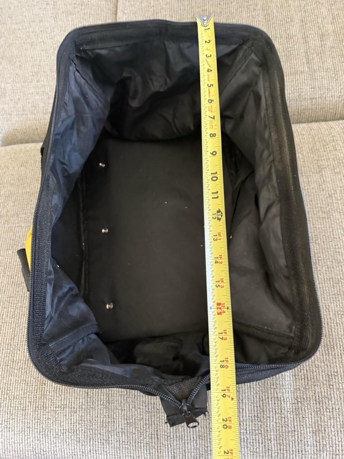 New Dewalt DCK019 Tool Bag Heavy Duty Ballistic Nylon 19” x 12″ x11″ w 6 pockets
