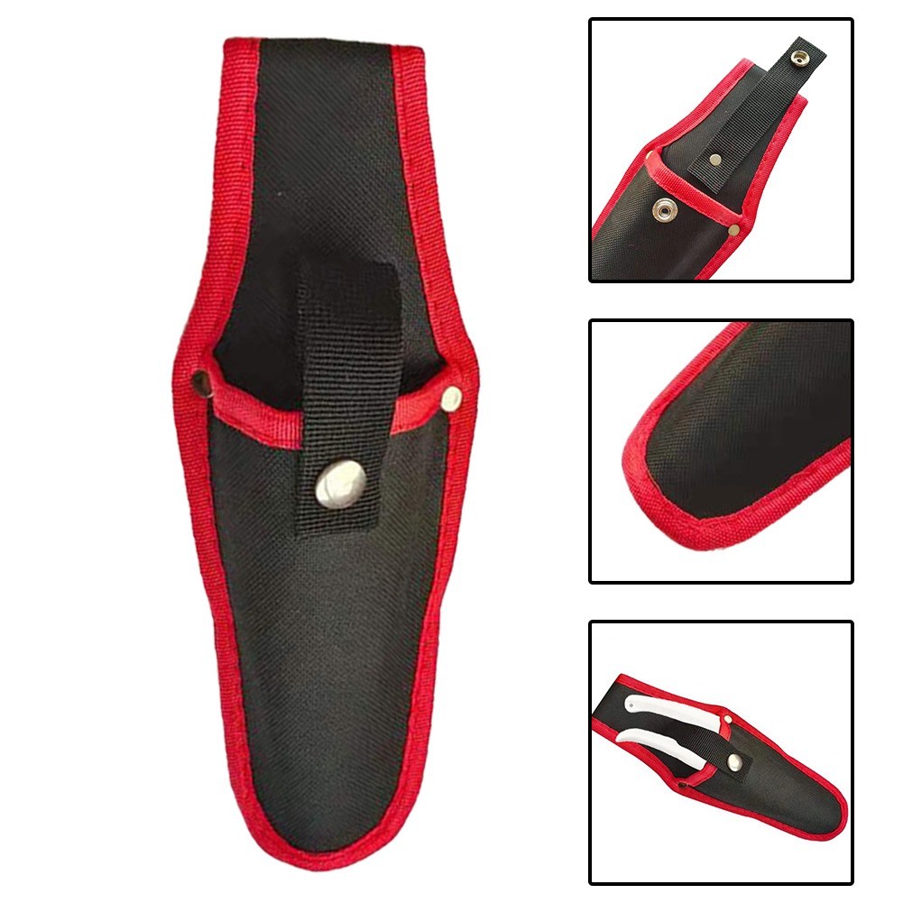 Garden Pruner Sheath 1PC 23x9cm/9.06×3.54inch Accessories Adjustable Black
