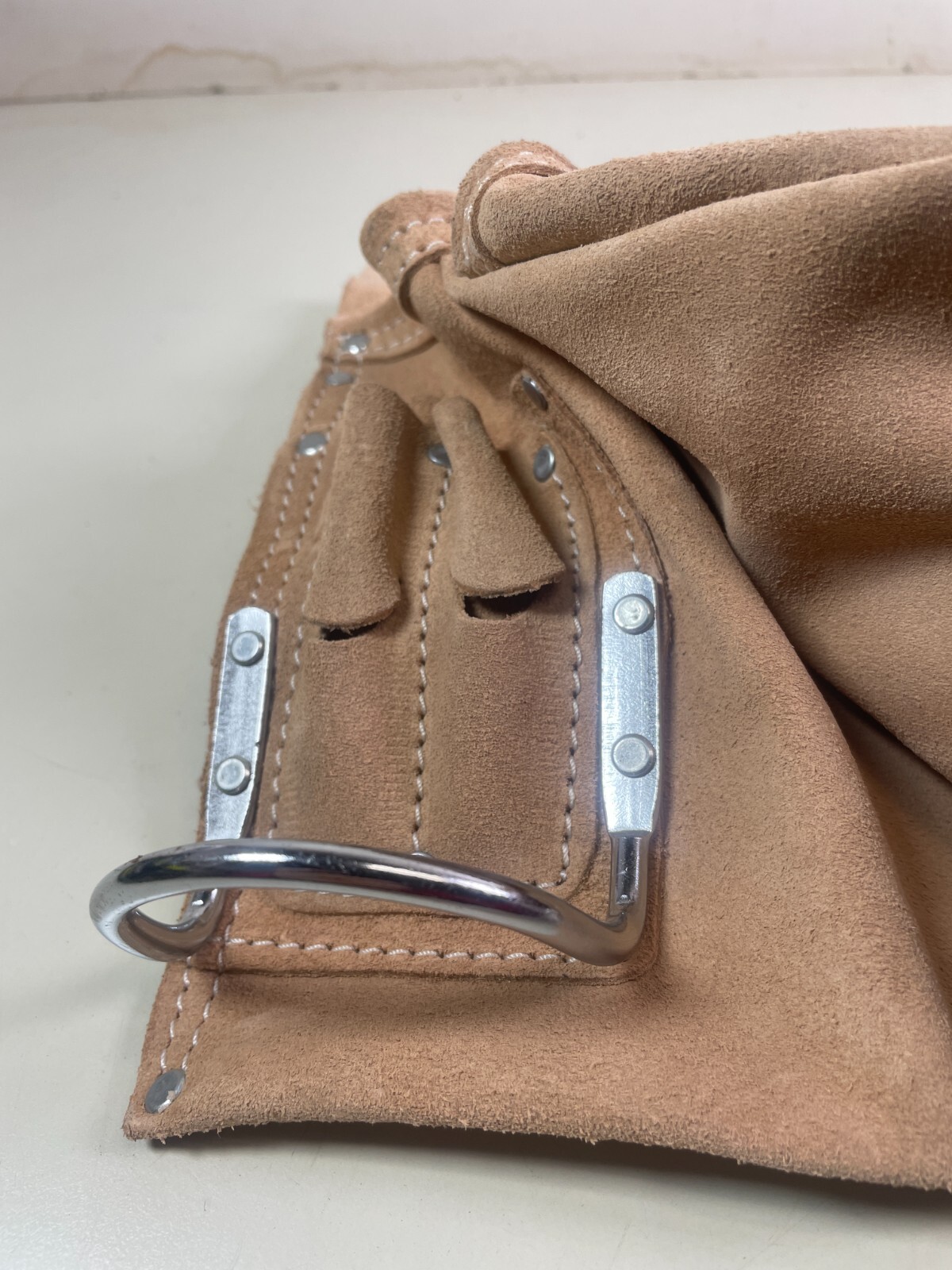 CLC Work Gear 1823X Suede Nail & Tool Bag Pouch Custom Leather Craft