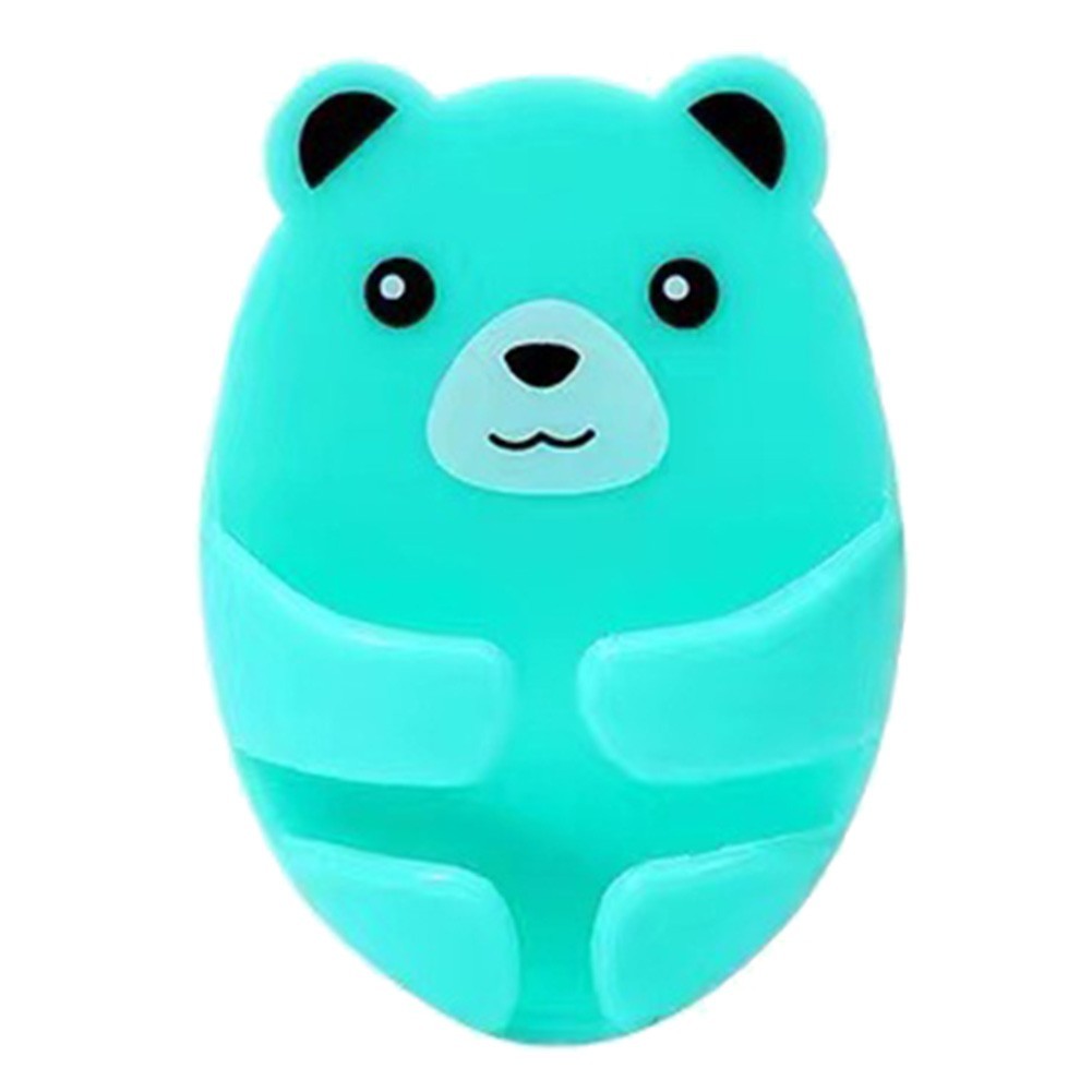 Cartoon Wall Hook Mount Easy Installation No Drill Power Socket Bracket