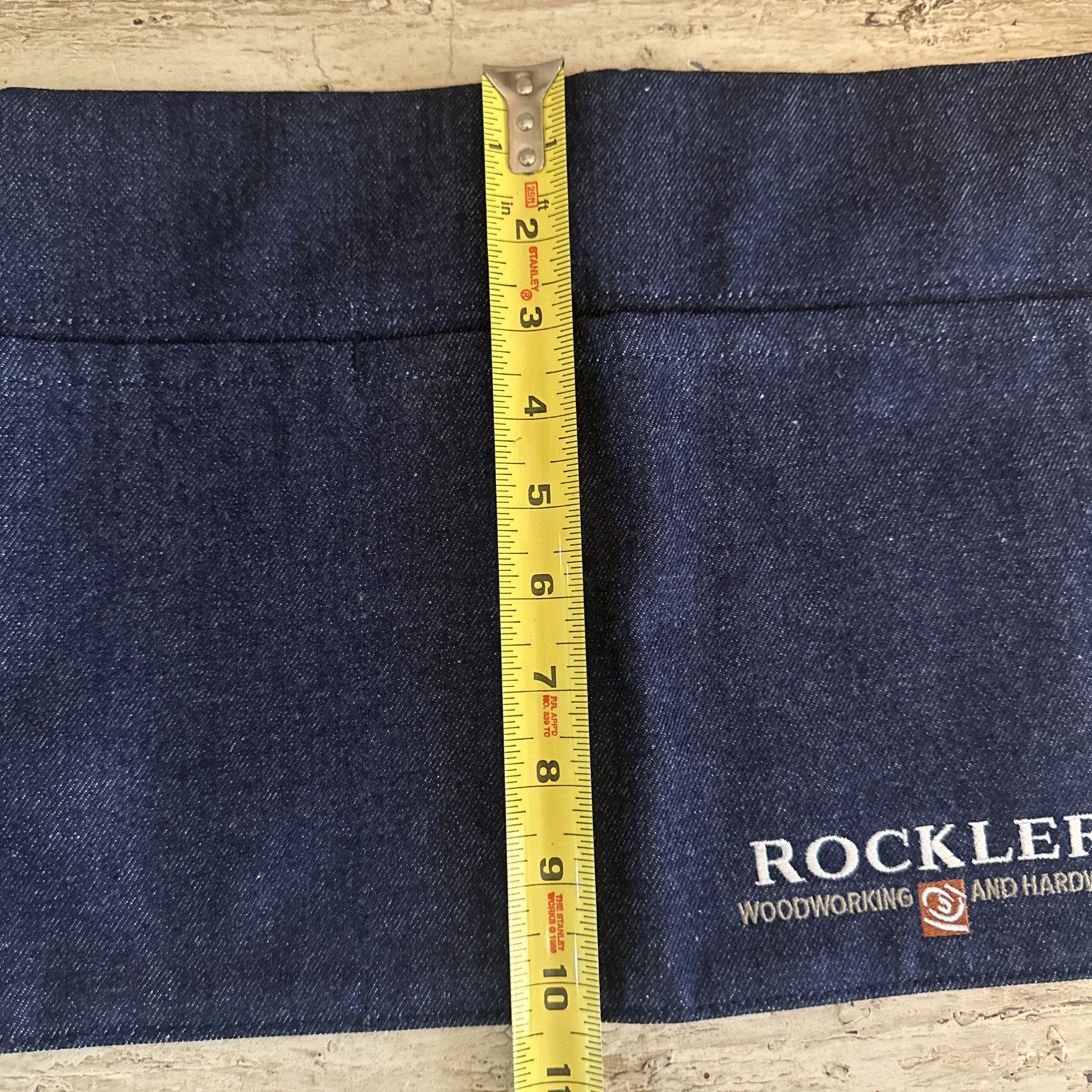 Rockler Woodworking & Hardware Tool Belt Denim Material Cabinet Maker’s