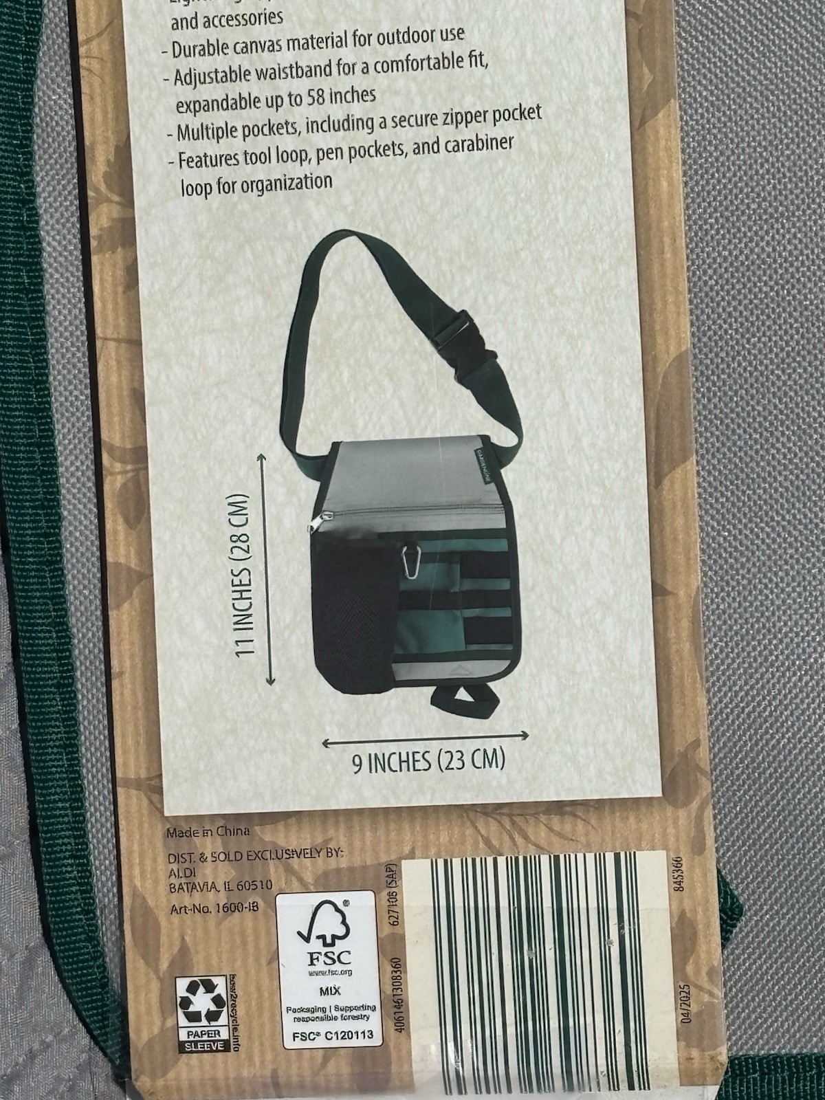 Garden Accessory Belt With Pockets and Loops For The Most Avid Gardner ￼