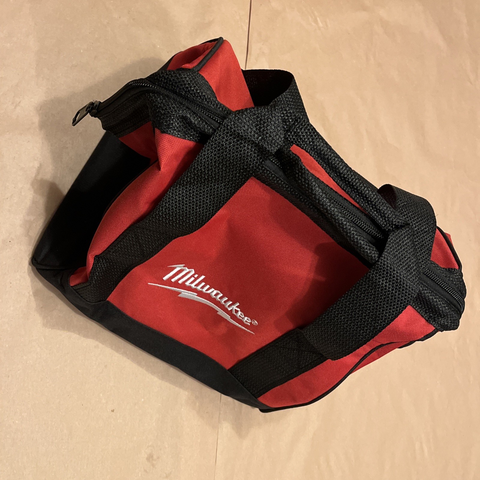 One (1) New Milwaukee M12 M18 Contractor Soft Empty Tool Bag 10.5×9.5×9.5