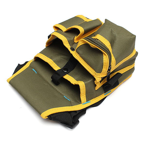 Electrician Waist Pocket Belt Tool Pouch Bag Canvas Hardware Toolkit Holder Bag