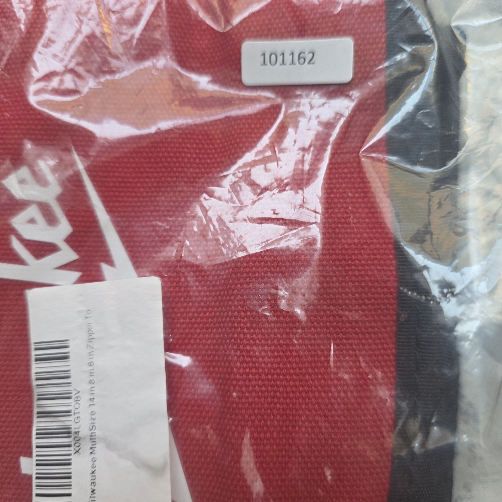 Milwaukee 14 in., 8 in. & 6 in. Multi-Size Zipper Tool Bags in Red (3-Pack)