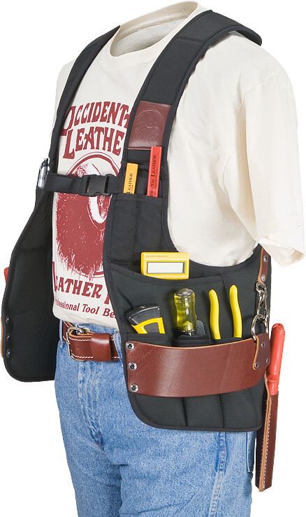 Occidental Leather 2500 Stronghold SuspendaVest Beltless Tool Belt MADE IN USA