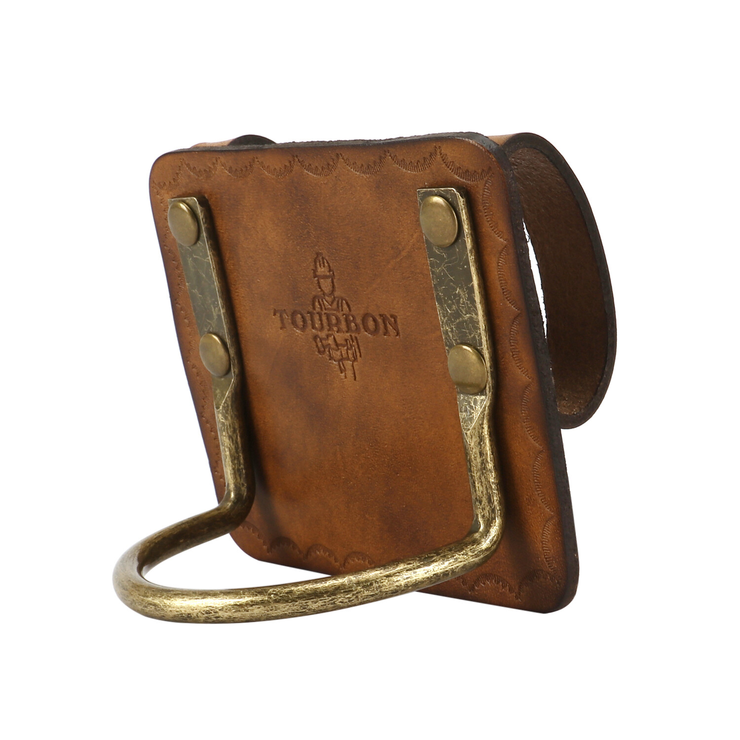 TOURBON Felling Axe Carrier Ax Holster Hammer Hatchet Holder Belt Loop Camping