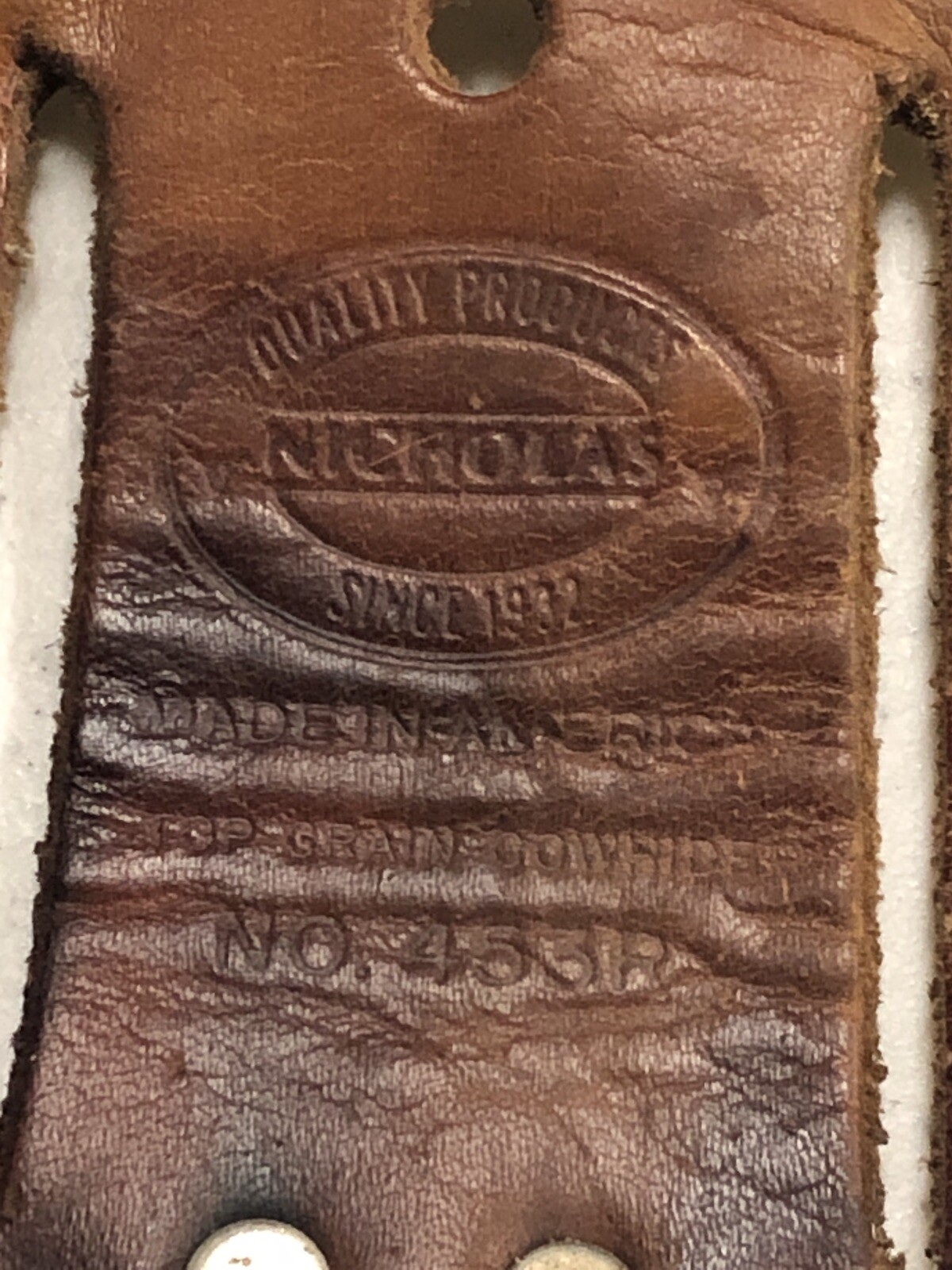 Nicholas Utility Knife Lined Sheath 453R Construction Pouch