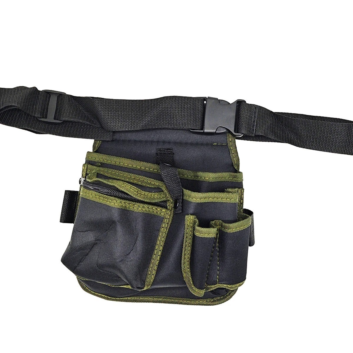Electrician Tool Pouch Waist Belt Bag Canvas Multi Pocket Hardware Holder Durabl