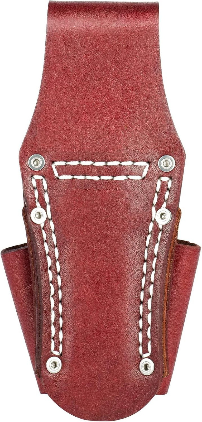 Leather Tool Pouch, Leather Electrician Tool Pouch with 4 Pockets, Heavy Duty…