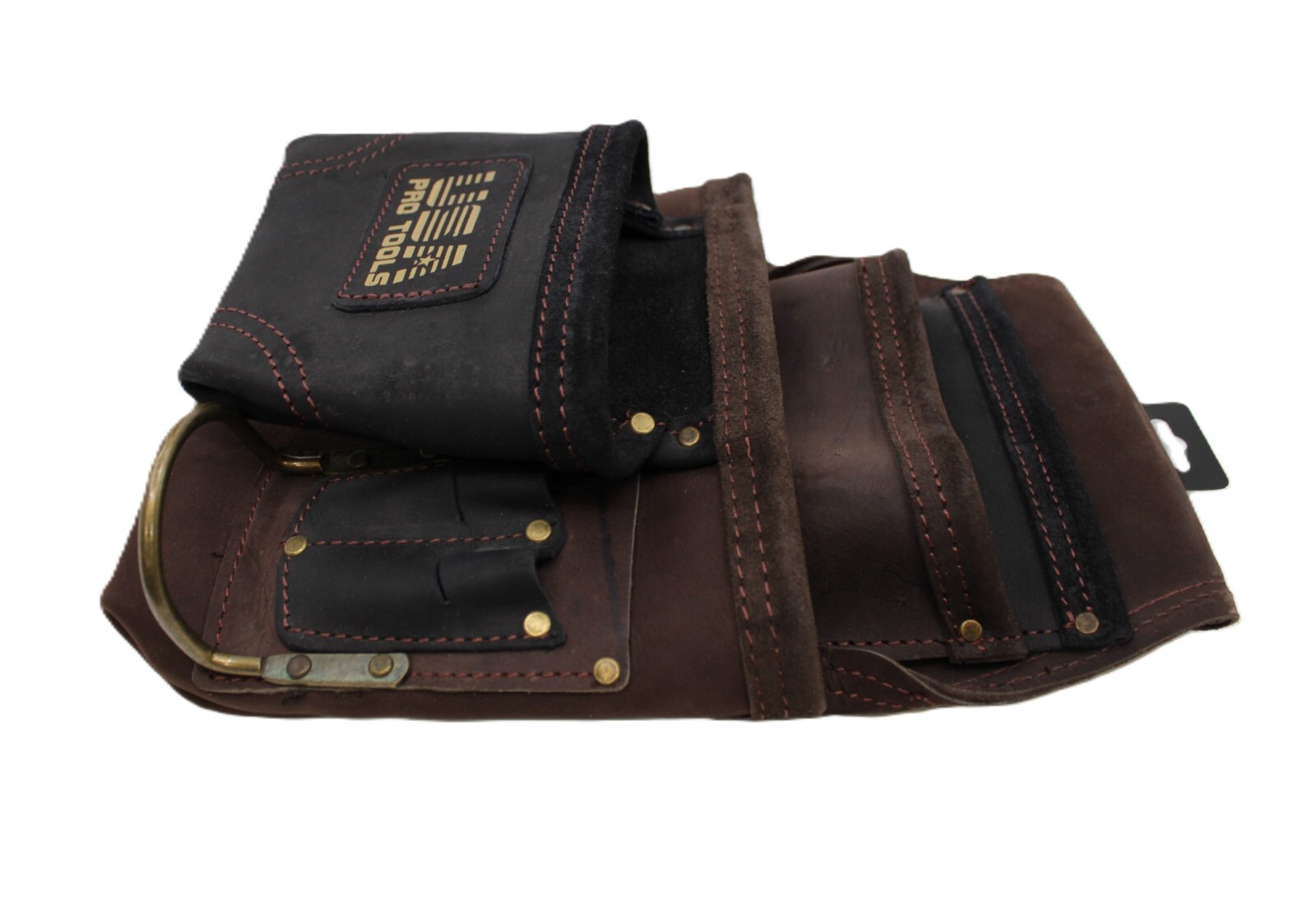Top Grain Leather Tool Pouch Rig Set Carpenter, Construction, Framer, Handyman