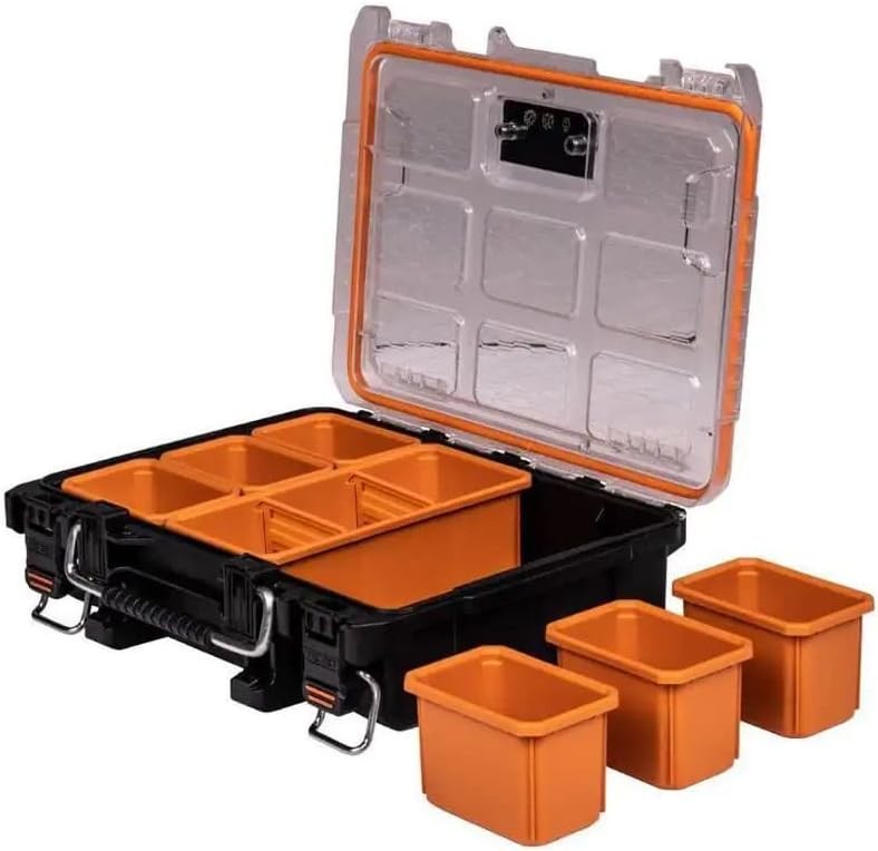 Pacroban 2.0 Pro Gear System 22in Compact Tool Organizer Tool Box Black