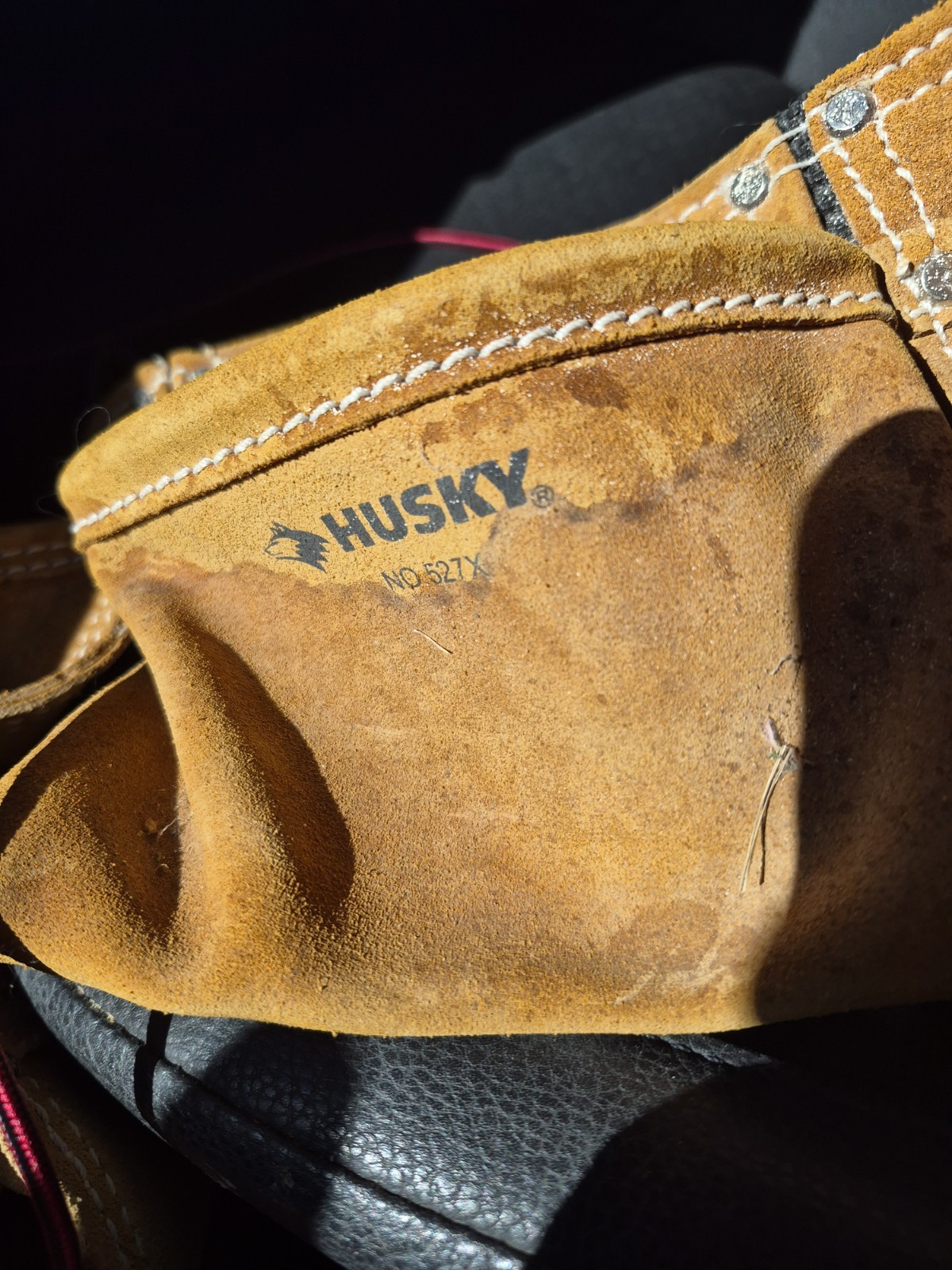 Husky CLC Custom Leathercraft Suede Tool Belt Pouch Work Gear