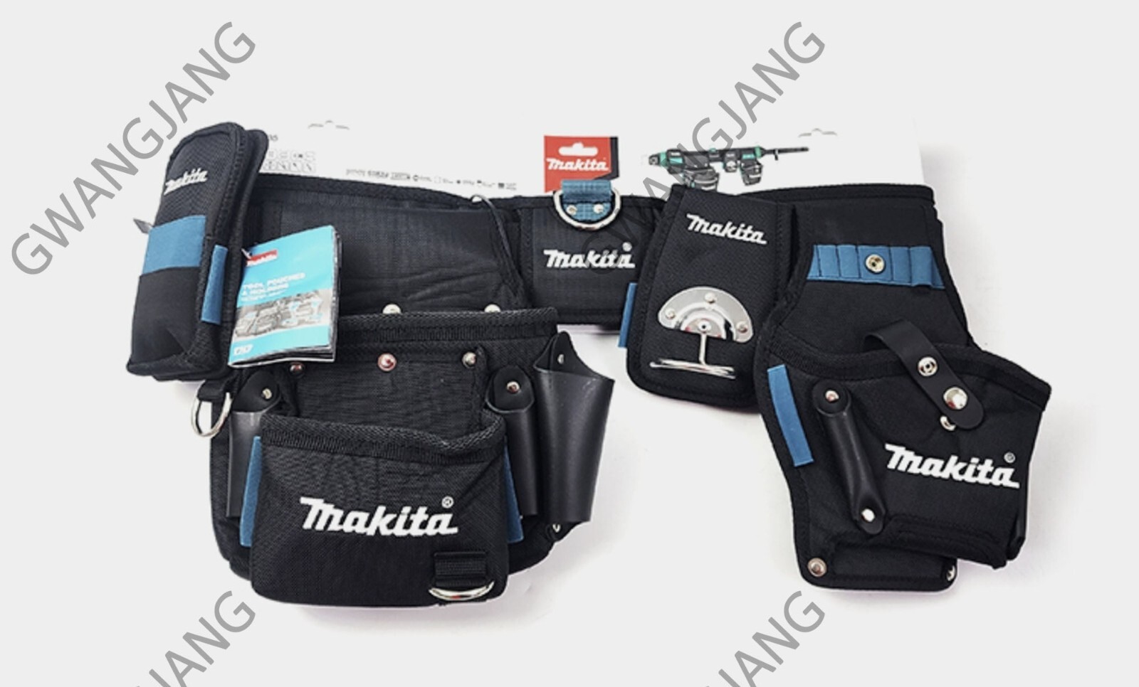 Makita E-15235 Ultimate Heavyweight Tool Belt Set Pouch After E-05175 P-71897
