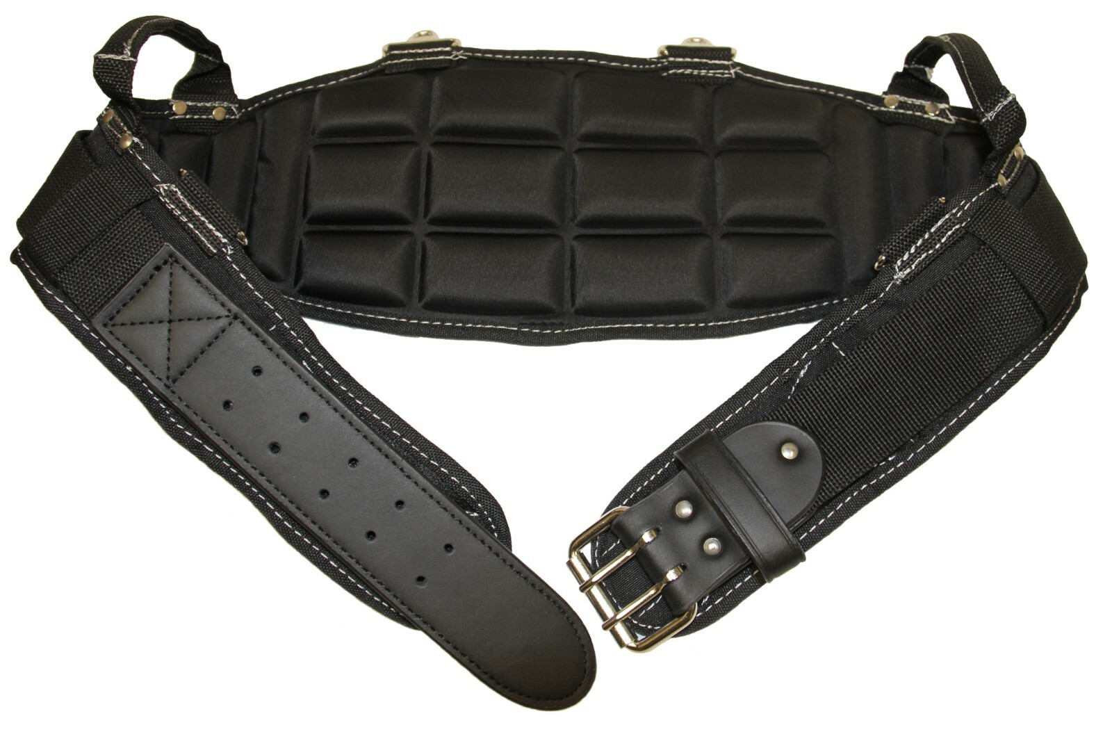 Gatorback Deluxe Carpenter’s Package. Tool Belt+Suspenders+Gloves+Magnetic Clip
