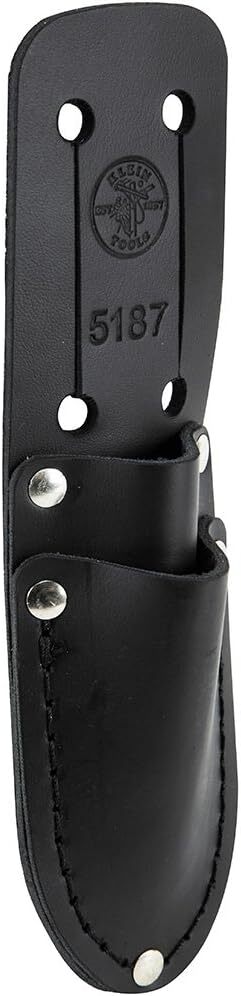 Klein Tools 5187 Scissors & Cable-Splicer’s Knife Holder, Brown