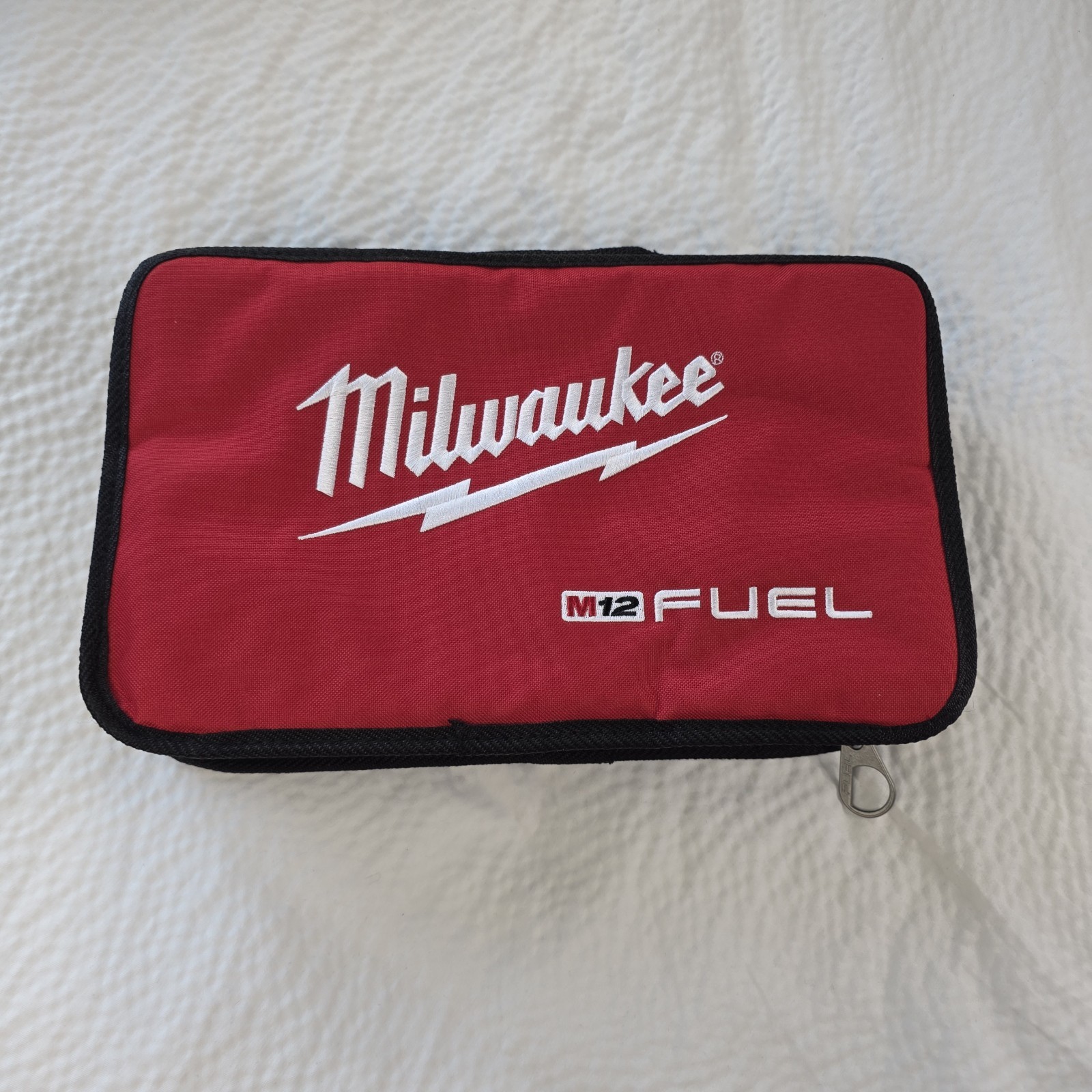 Milwaukee M12 Fuel Soft Case Tote Tool Bag Empty wStraps 14X9X3.5IN TOUGH FABRIC