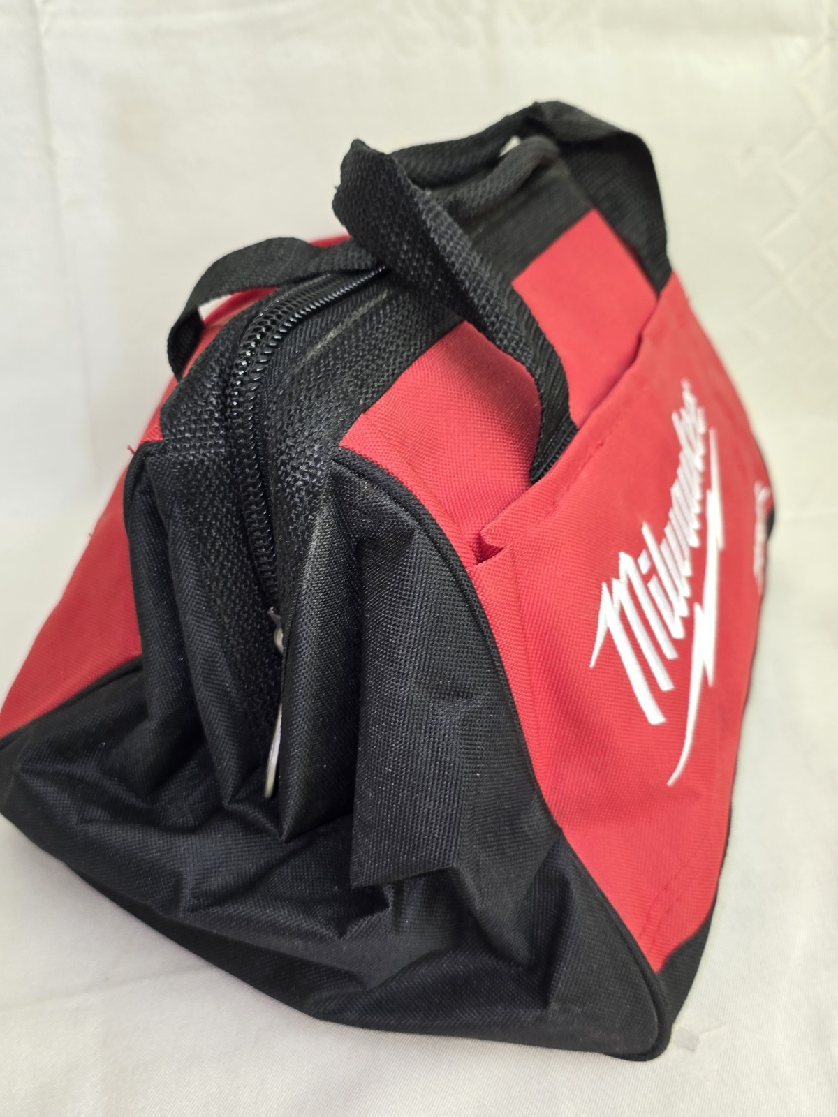 MILWAUKEE FUEL M12 POWER CANVAS TOOL BAG HEAVY DUTY CONTRACTORS FOR DRILL IMPACT