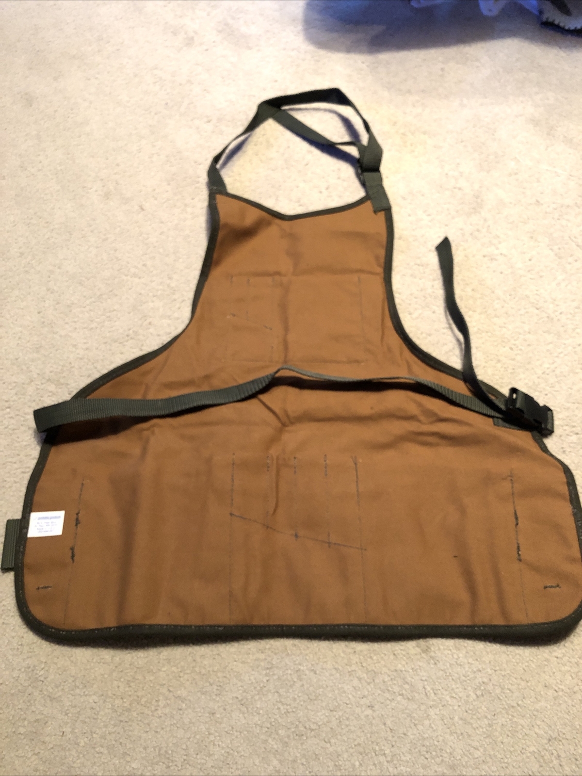 Duck Wear Professional Full Bib Canvas Apron NOS B6
