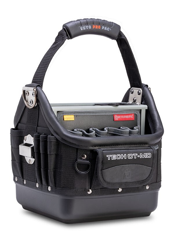 Veto Pro Pac Tech OT MD Blackout Deep Base Open Top Tool Bag