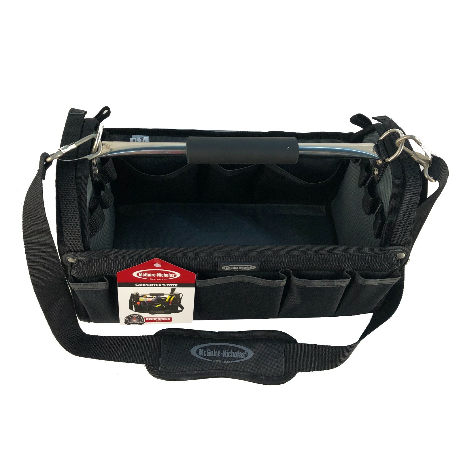 22217-1, 16» McGuire-Nicholas, Carpenter’s Tote, Plumber’s Tool Organizer