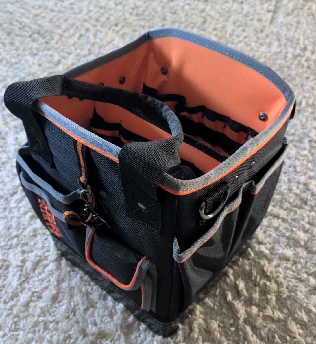 Tool Bag Tradesman Pro Tool Tote 40 Pockets 10-Inch Klein Tools