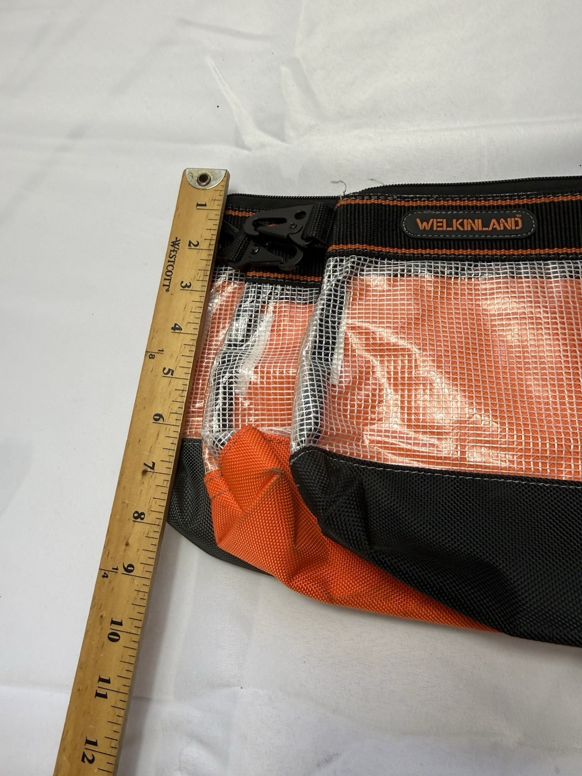 Welkinland Clear Zipper Tool Pouch Set Of 3 Medium Organizers for Tools