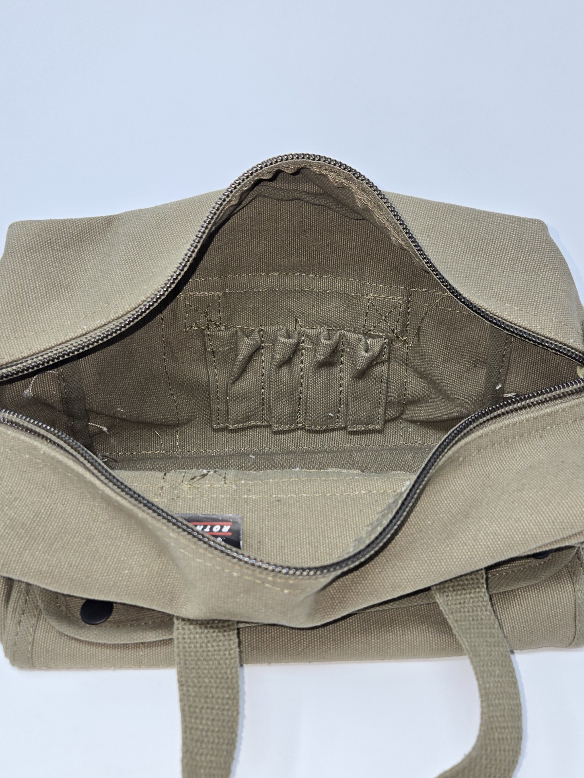 Rothco Olive Drab Heavyweight G.I. Type Mechanics Standard Tool Bag