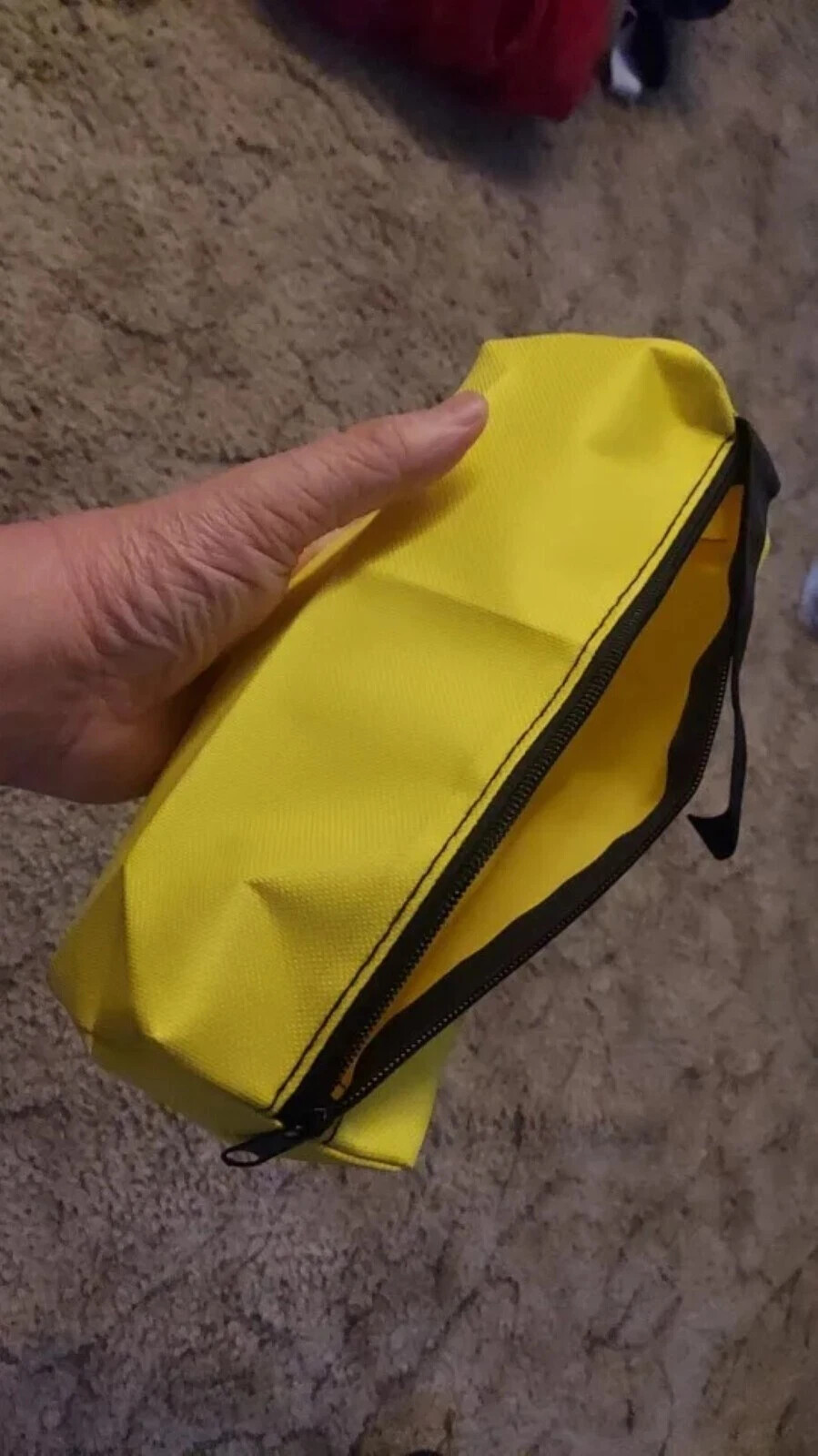 1-3pc Canvas Tool Pouch Bag Zipper Small Multipurpose Organizer Pouch Heavy Duty