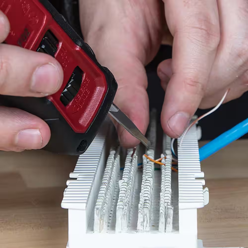 Impact Punch down Tool and Heavy-Duty Scissors Tool Set
