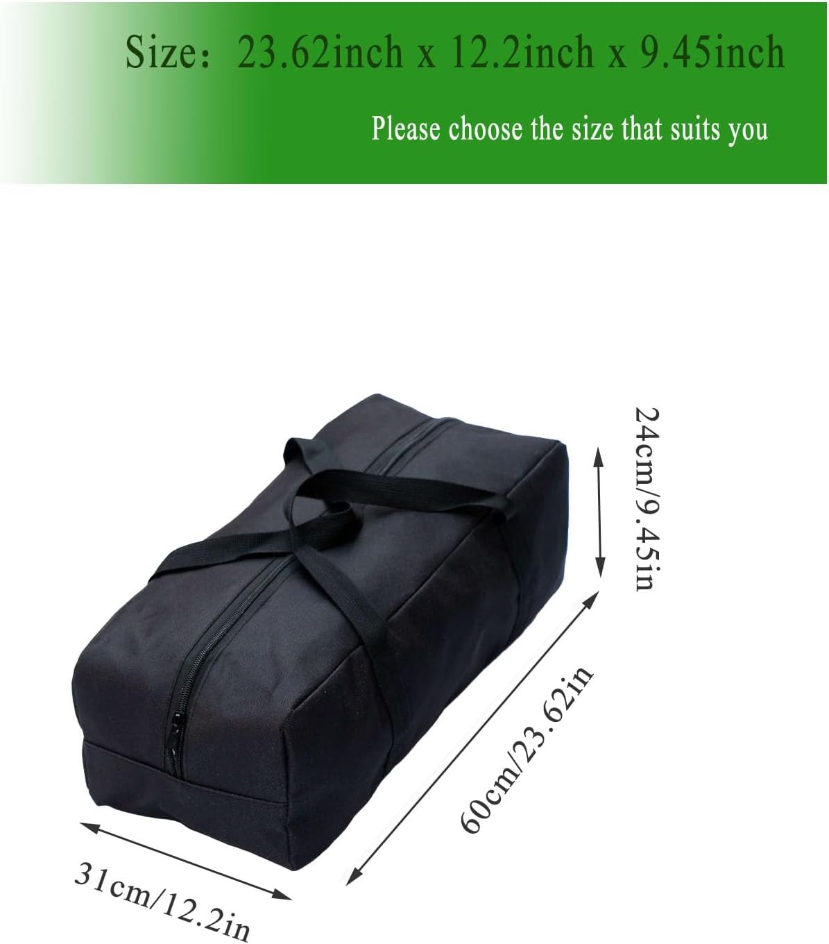 Heavy Duty Tactical Tool Bag – Extra Large Military Duffle for Mechanics, Cam…