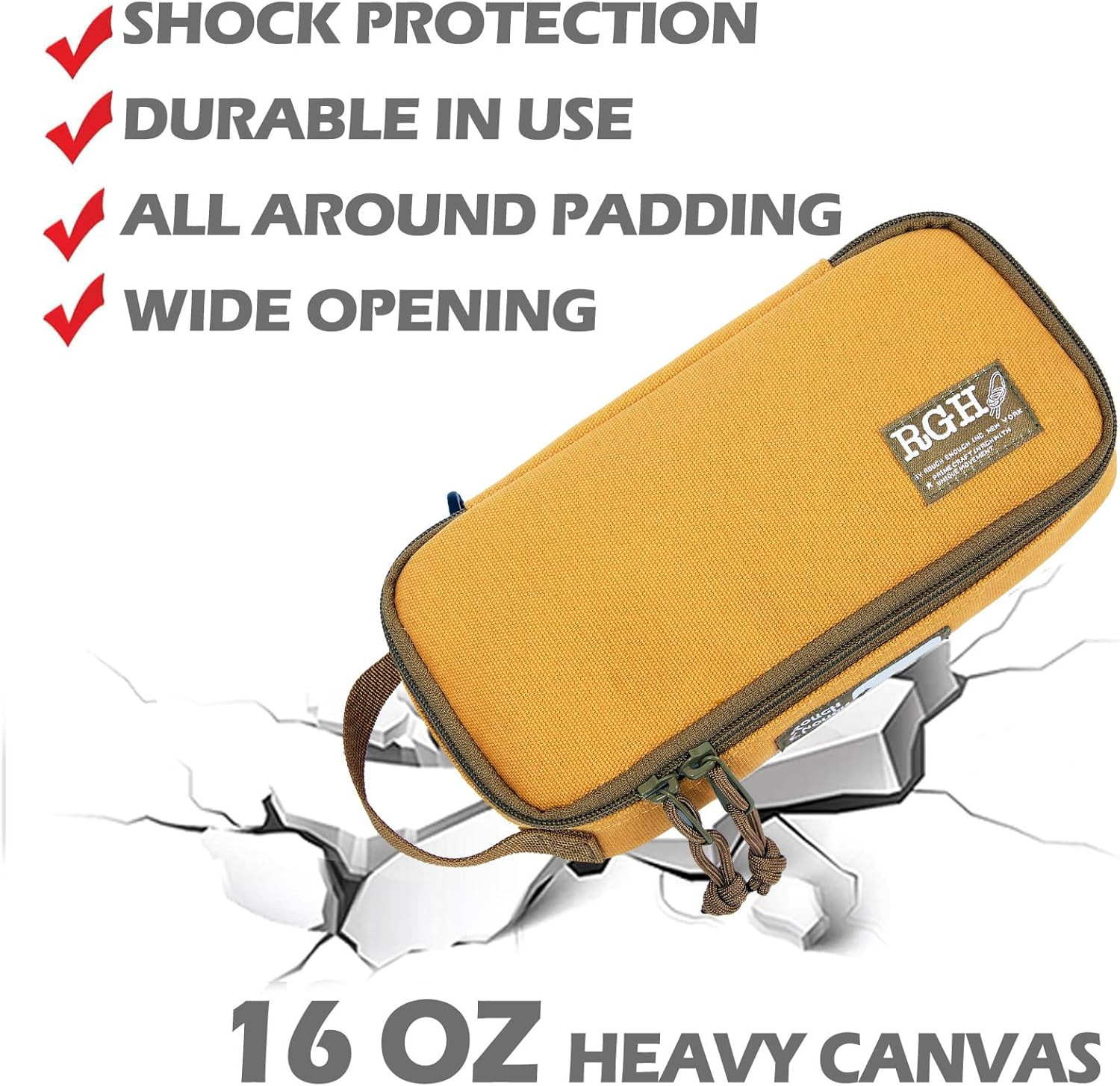 Rough Enough EDC Tool Bag Organizer with Handle – Portable Pouch for Tools