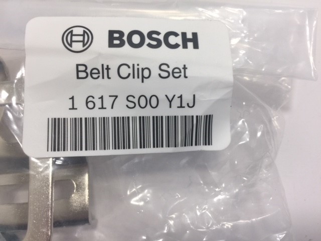 BOSCH Belt Clip Hook Set 1617 S00 Y1J FREE SHIPPING