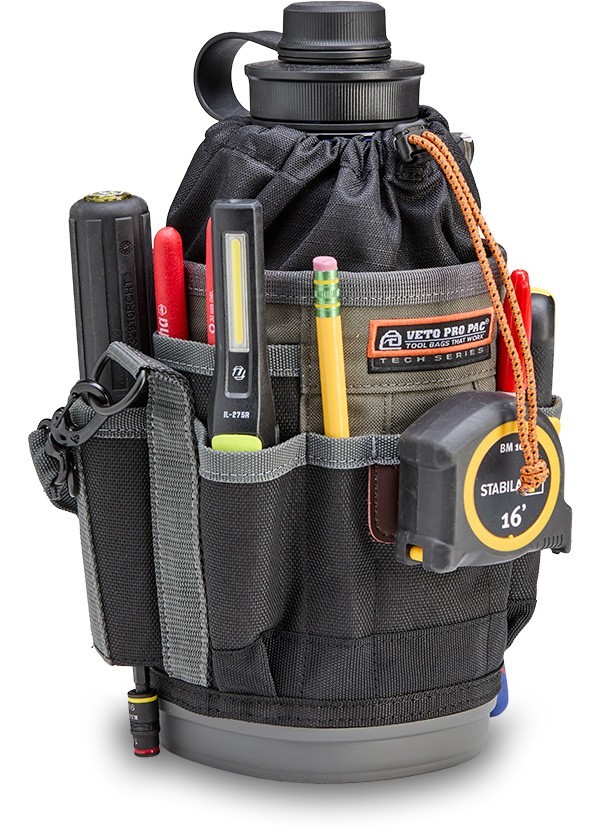 Veto Pro Pac UB3B Large, Compact Utility Bag | Closable Cinch-Top Bulk Storage