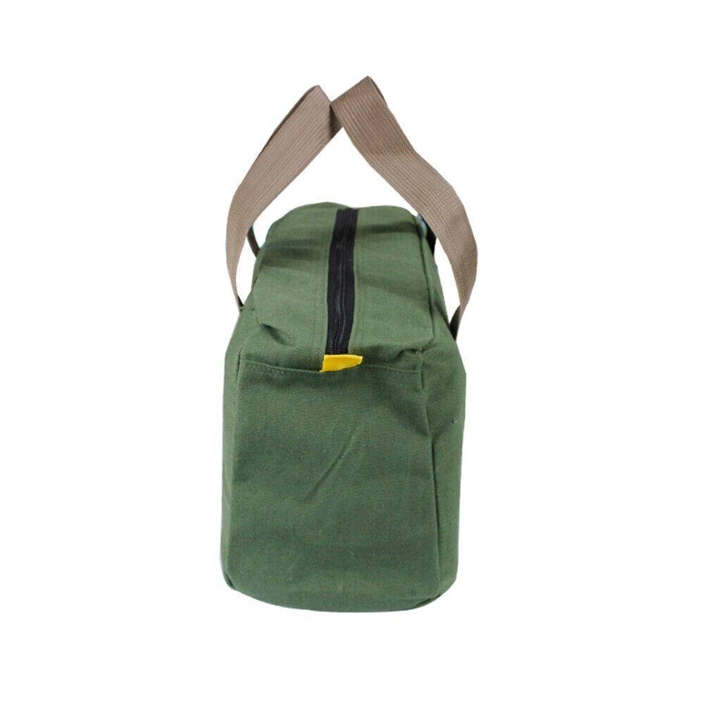 Canvas Portable Tool Storage Bag Wrench Screwdriver Organizer Pouch Toolkit US