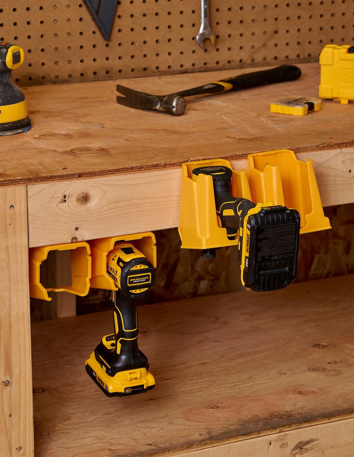 Drill Holder, Power Tool Organizer, Utility Storage Rack | Universal Wall Mou…