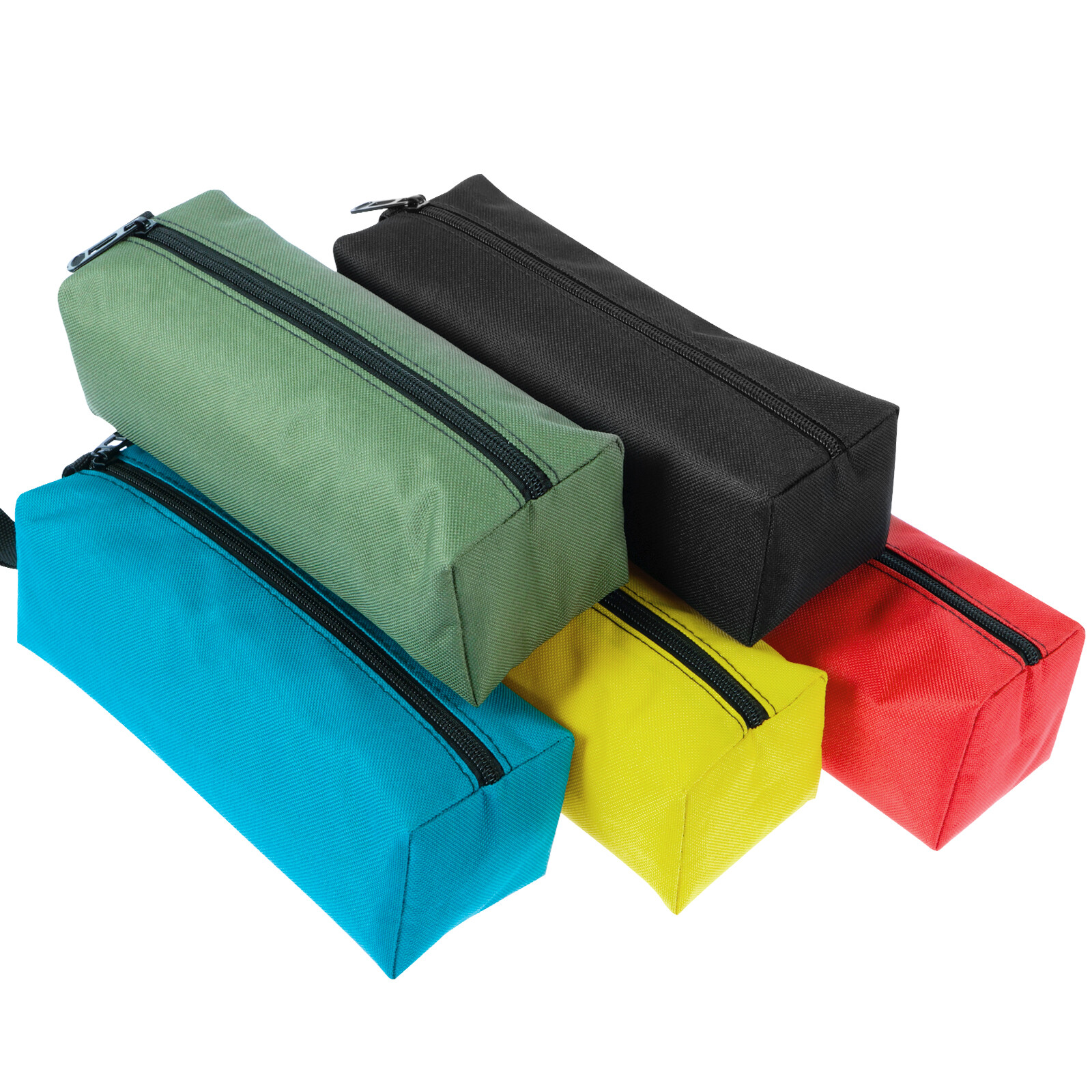 5/10pcs Lot Tool Pouch Canvas Tool Bag Zipper Small Multipurpose Organizer Pouch