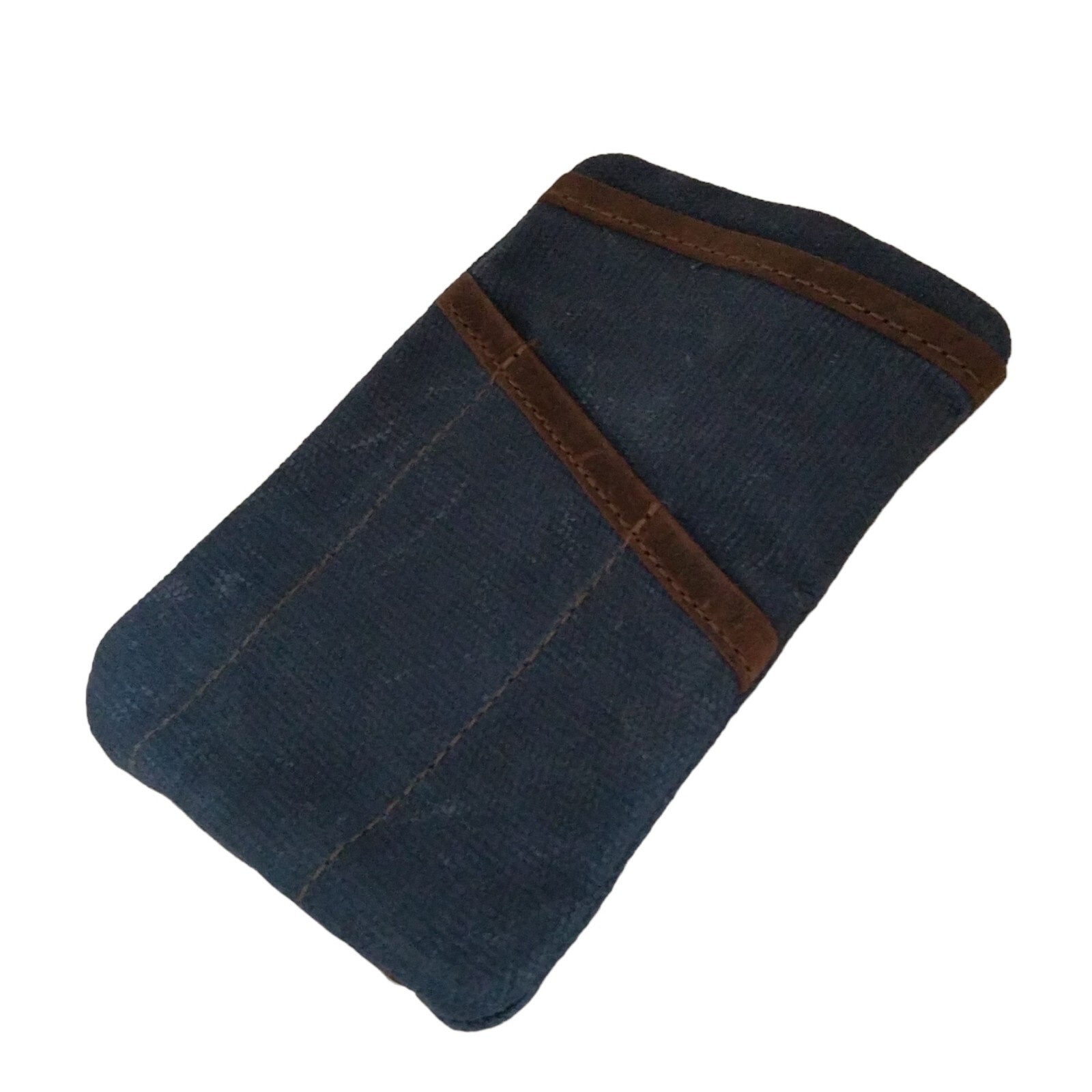 Hide & Drink Multi-Tool Pocket Pouch with Zipper Compartment Waxed Canvas Blue