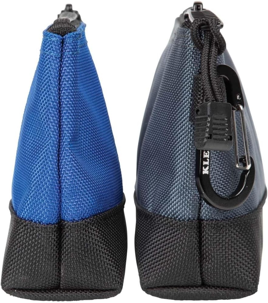 Klein Tools 55559 Stand-Up Zipper Bag Tool One Size, Gray/Black, Blue/Black