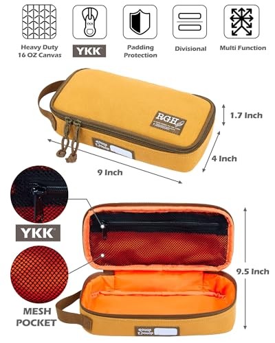 Rough Enough Small Tool Bag Pouch Canvas Portable Tool Box Organizer Case with