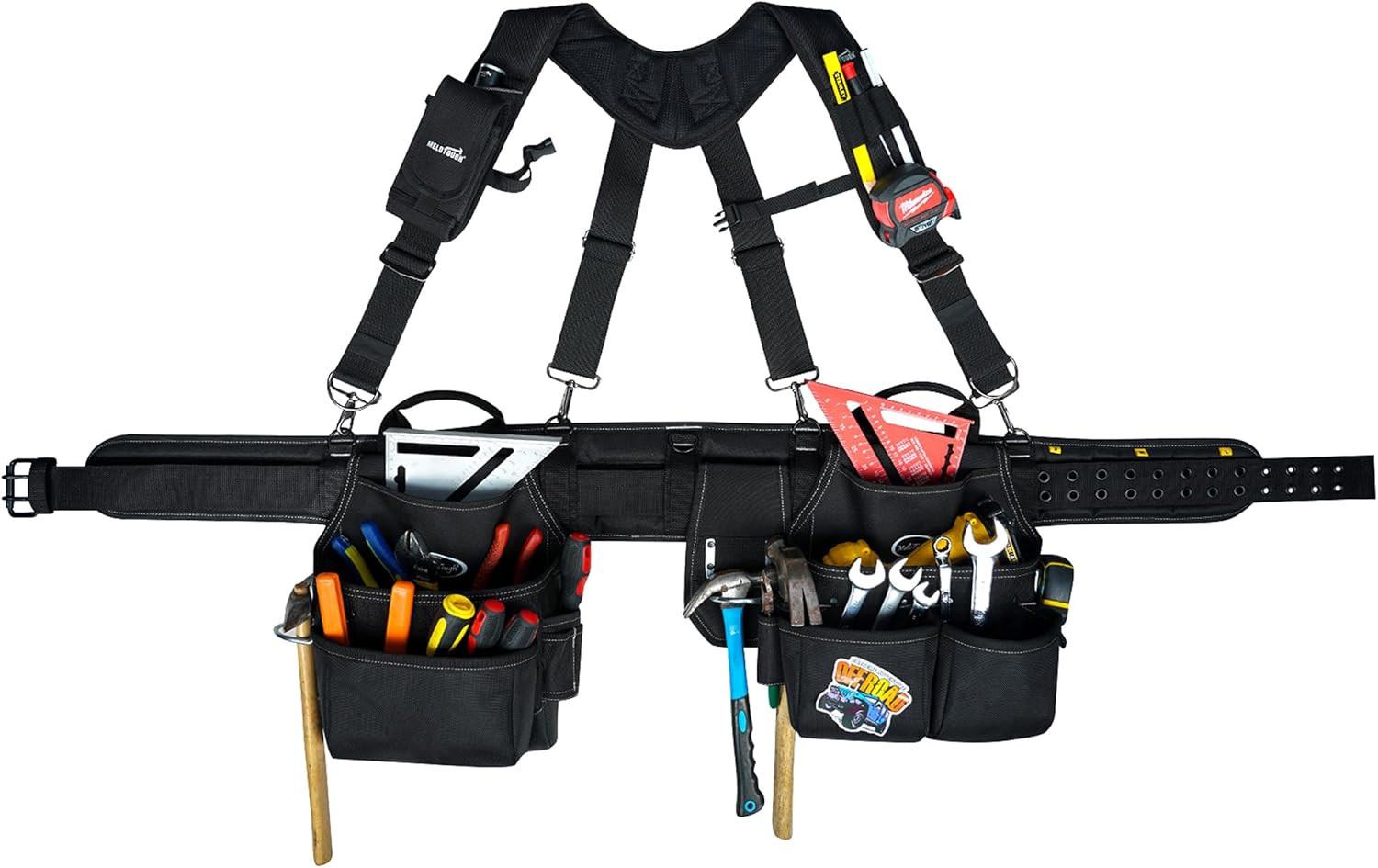 Tool Belt with Suspenders Tool Bag Supenders Framers Comb Apron Tool Belt Constr