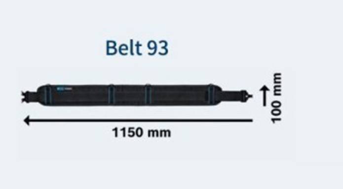 Bosch Professional Tool Belt 93 Pouch Set | Ergonomic Fit | Genuine NEW