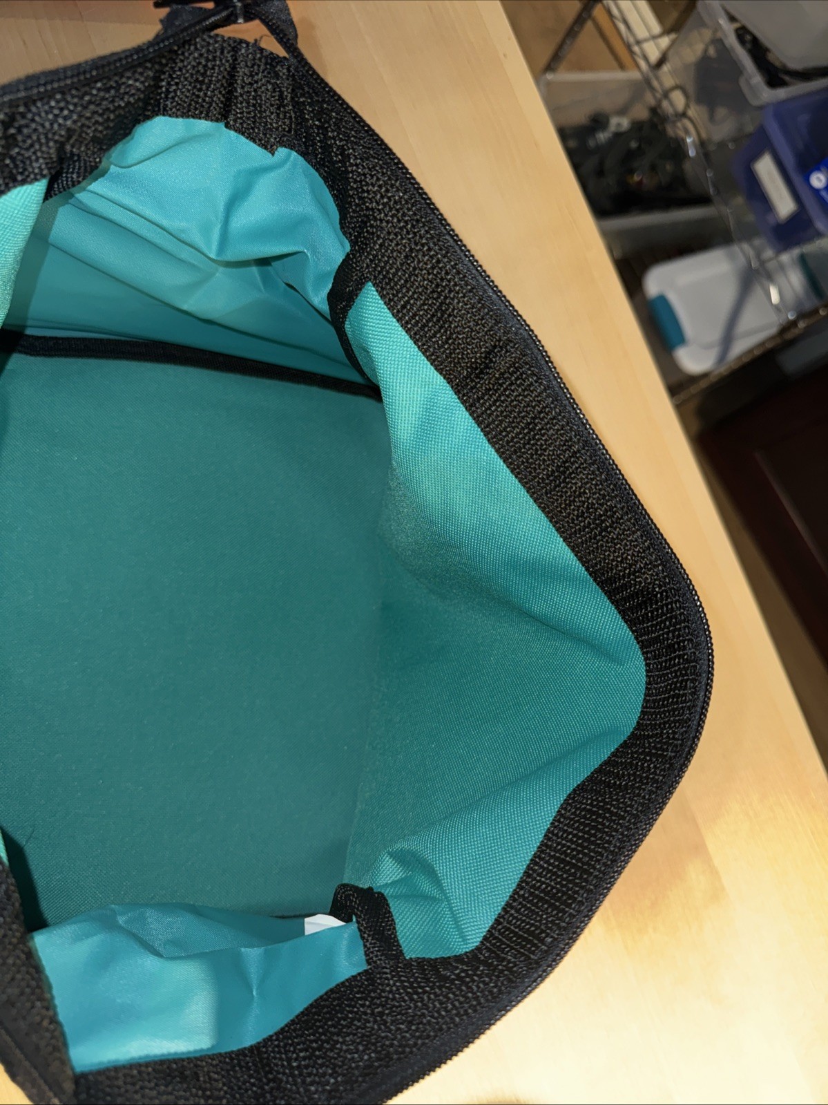 Makita 11”inch Small Contractors Tool Bag 11”x10”x8” Blue / Black – N.O.S.