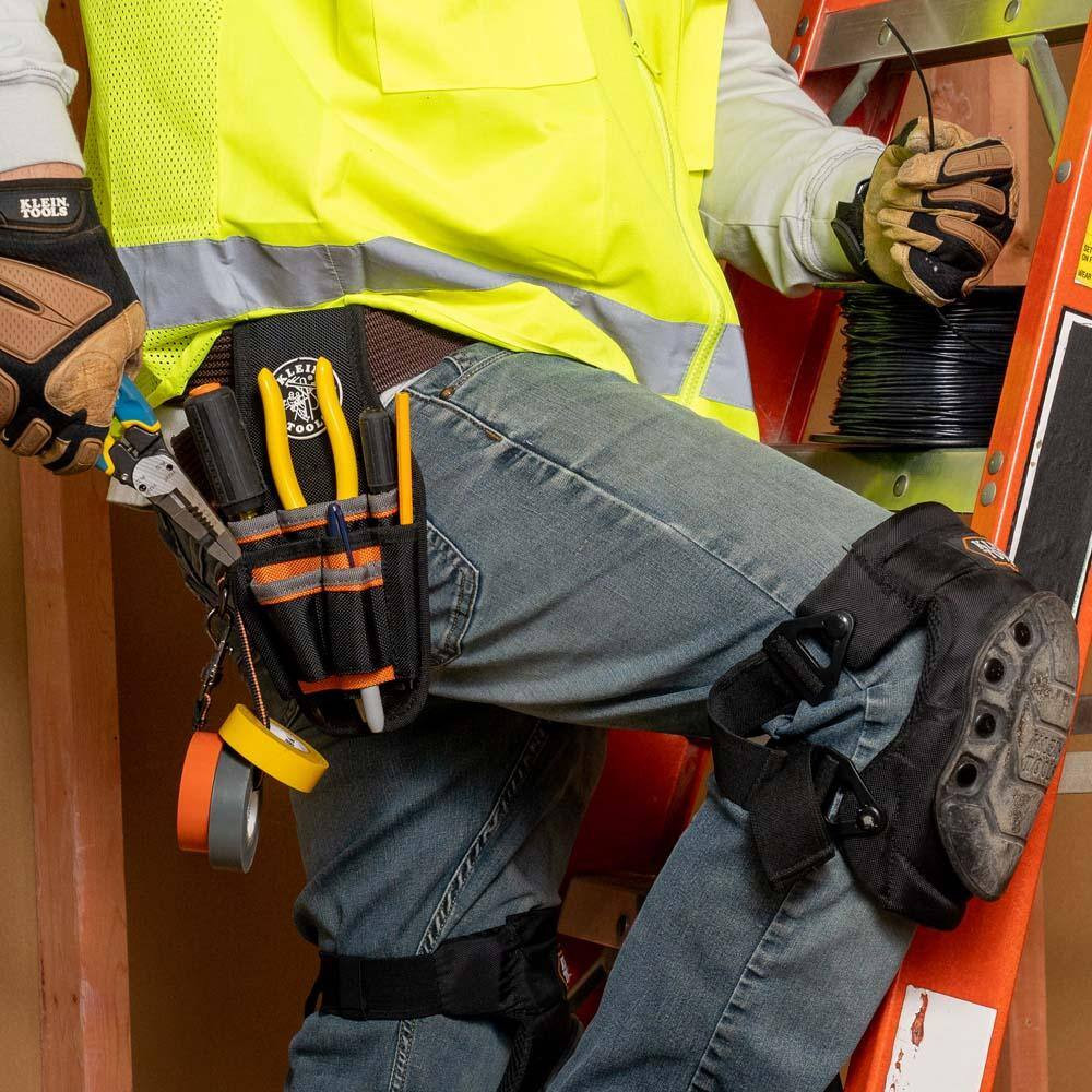 Tradesman Pro 5-1/2 In. 9-Pocket Small Tool Holster in Black