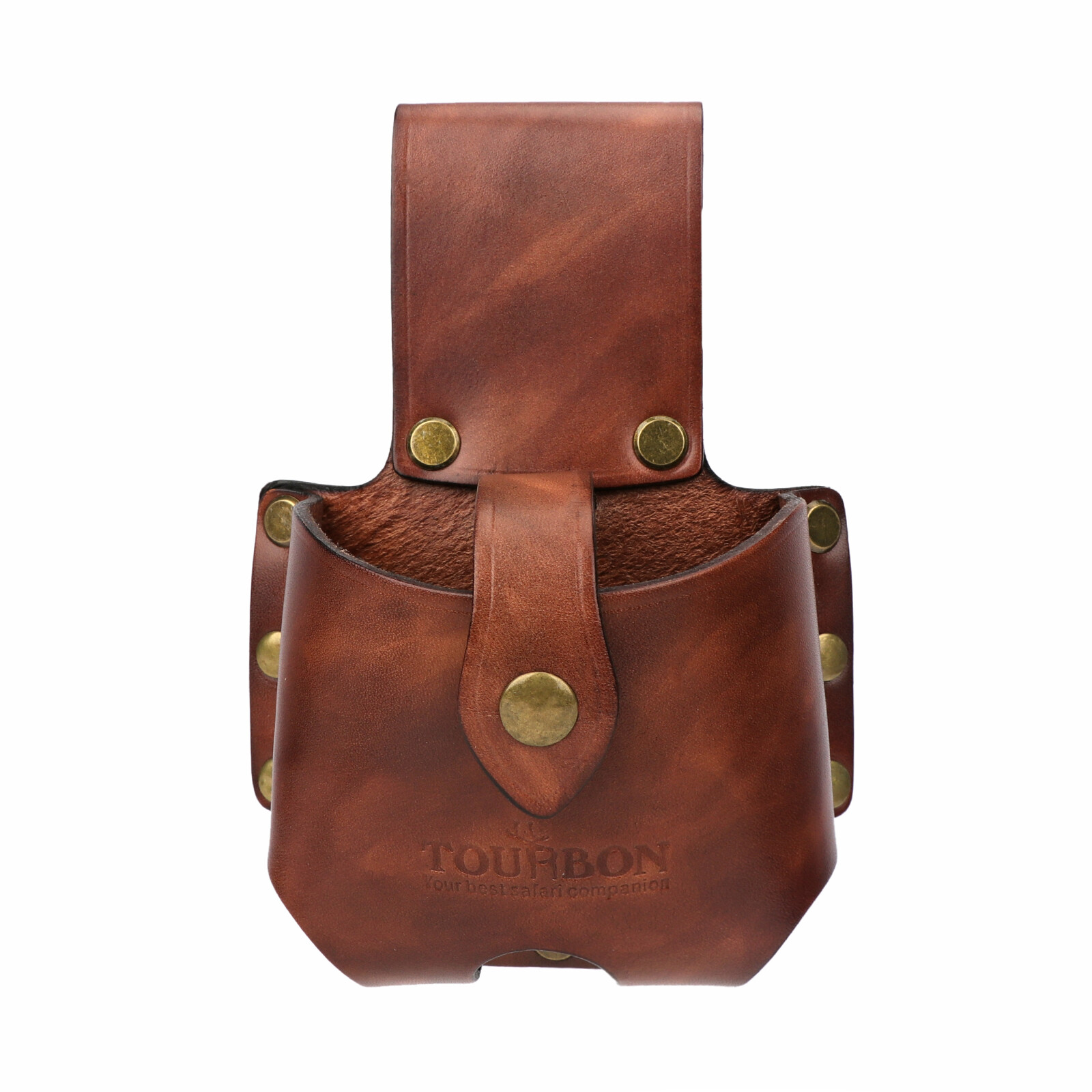 TOURBON Leather 10M Tape Measuring Hanger Holder Tool Belt Carry Pouch Holster